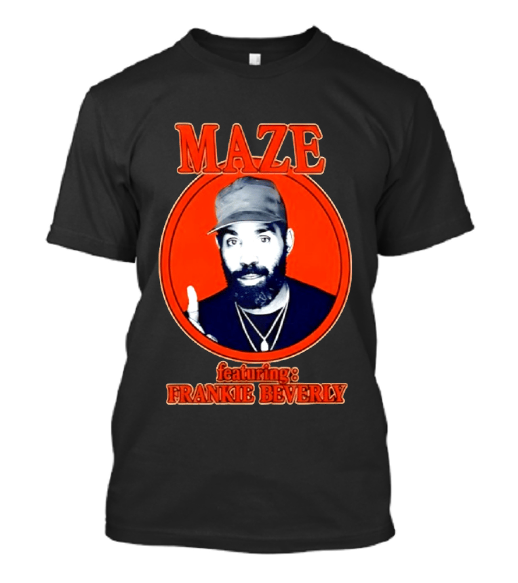 Maze Featuring Frankie Beverly Iconic Soul R&B T-Shirt