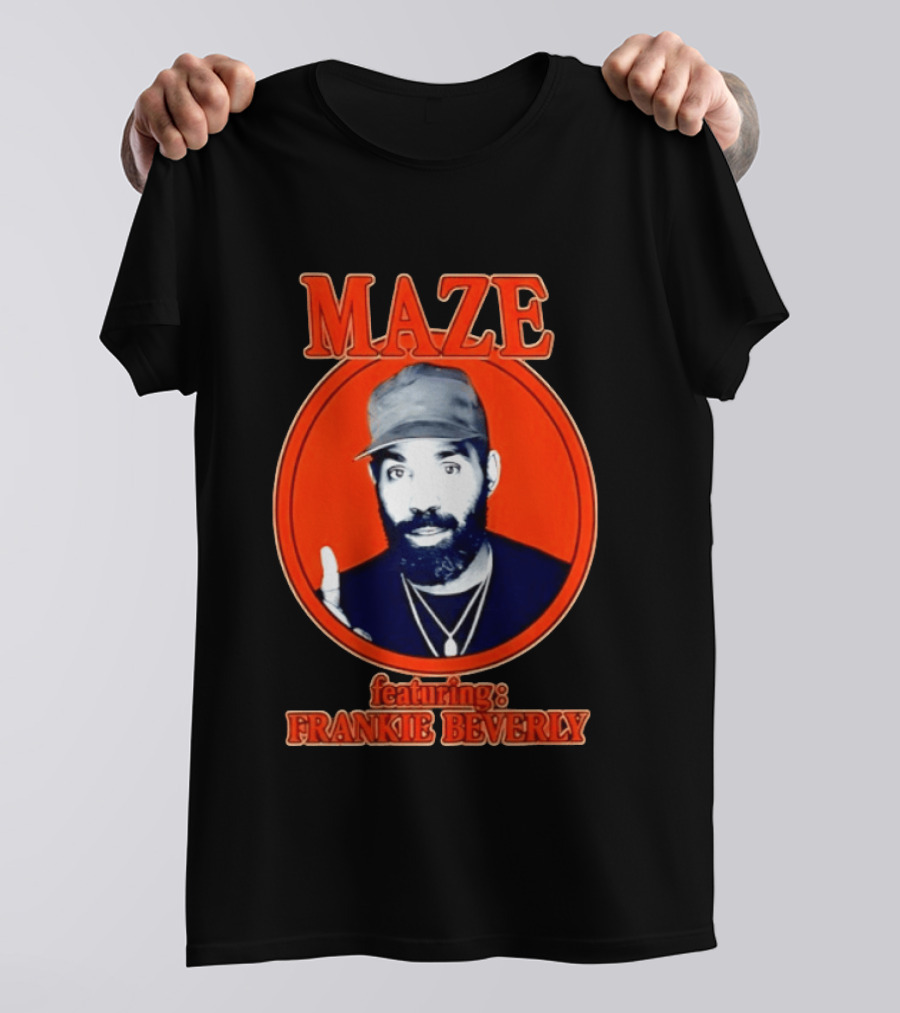 Maze Featuring Frankie Beverly Iconic Soul R&B T-Shirt