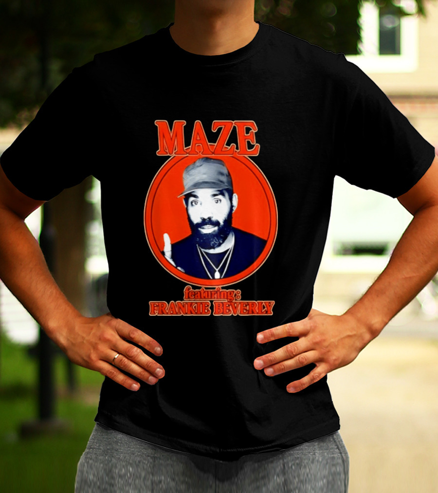 Maze Featuring Frankie Beverly Iconic Soul R&B T-Shirt