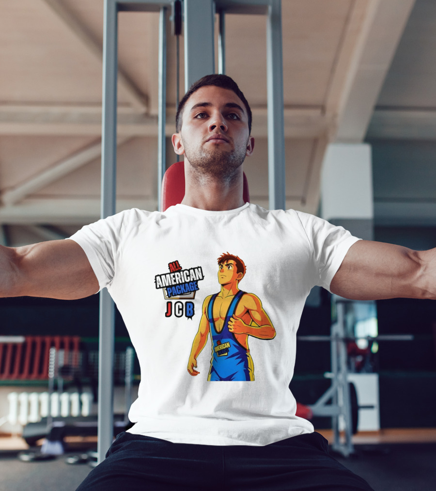 All American Package JCB Anime Wrestler T-Shirt