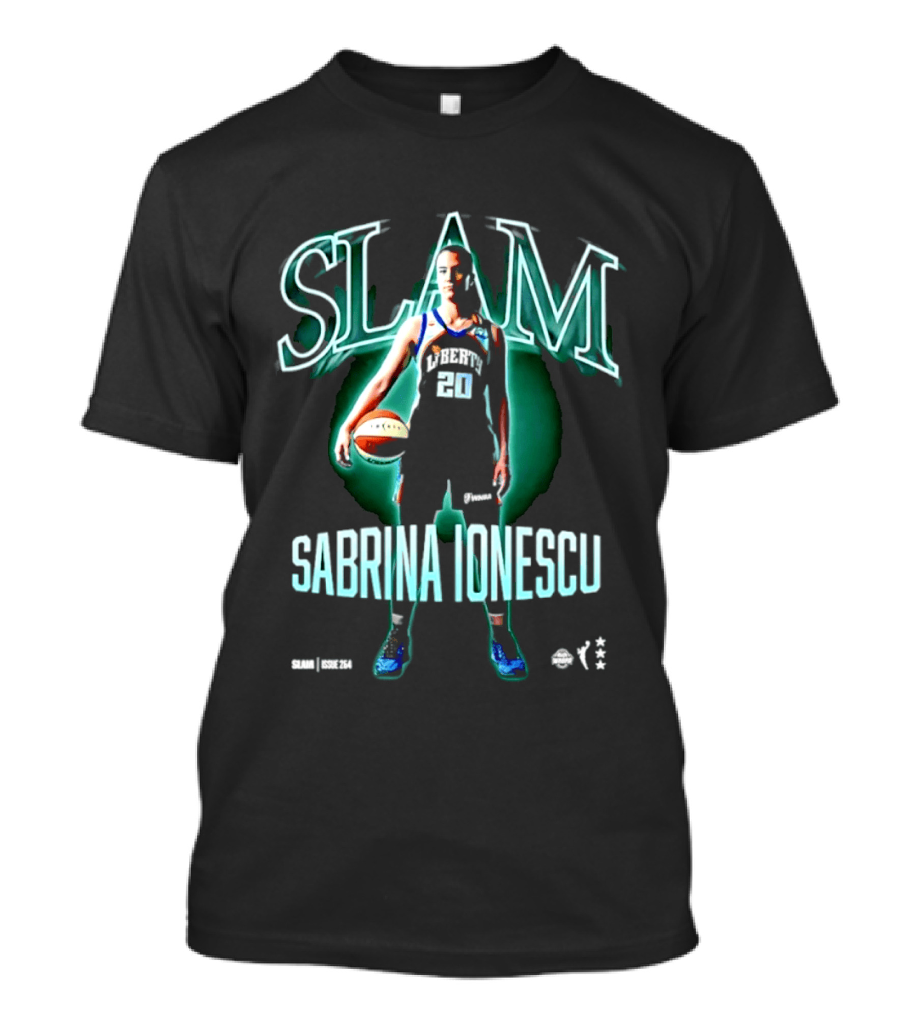 SLAM Sabrina Ionescu New York Liberty Issue 254 T-Shirt