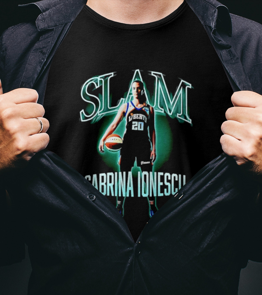 SLAM Sabrina Ionescu New York Liberty Issue 254 T-Shirt
