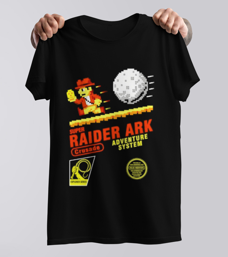Super Raider Ark Adventure System Crusade Explore Series T-Shirt