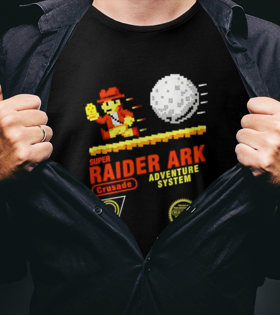 Super Raider Ark Adventure System Crusade Explore Series T-Shirt