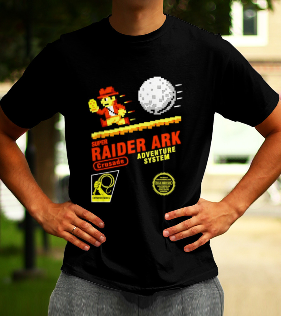 Super Raider Ark Adventure System Crusade Explore Series T-Shirt