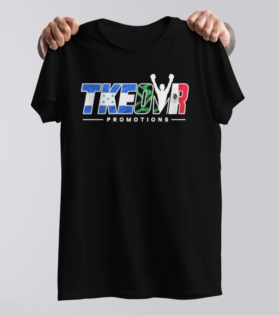 TKEOVR Promotions Honduras And Mexico Flags Celebratory T-Shirt
