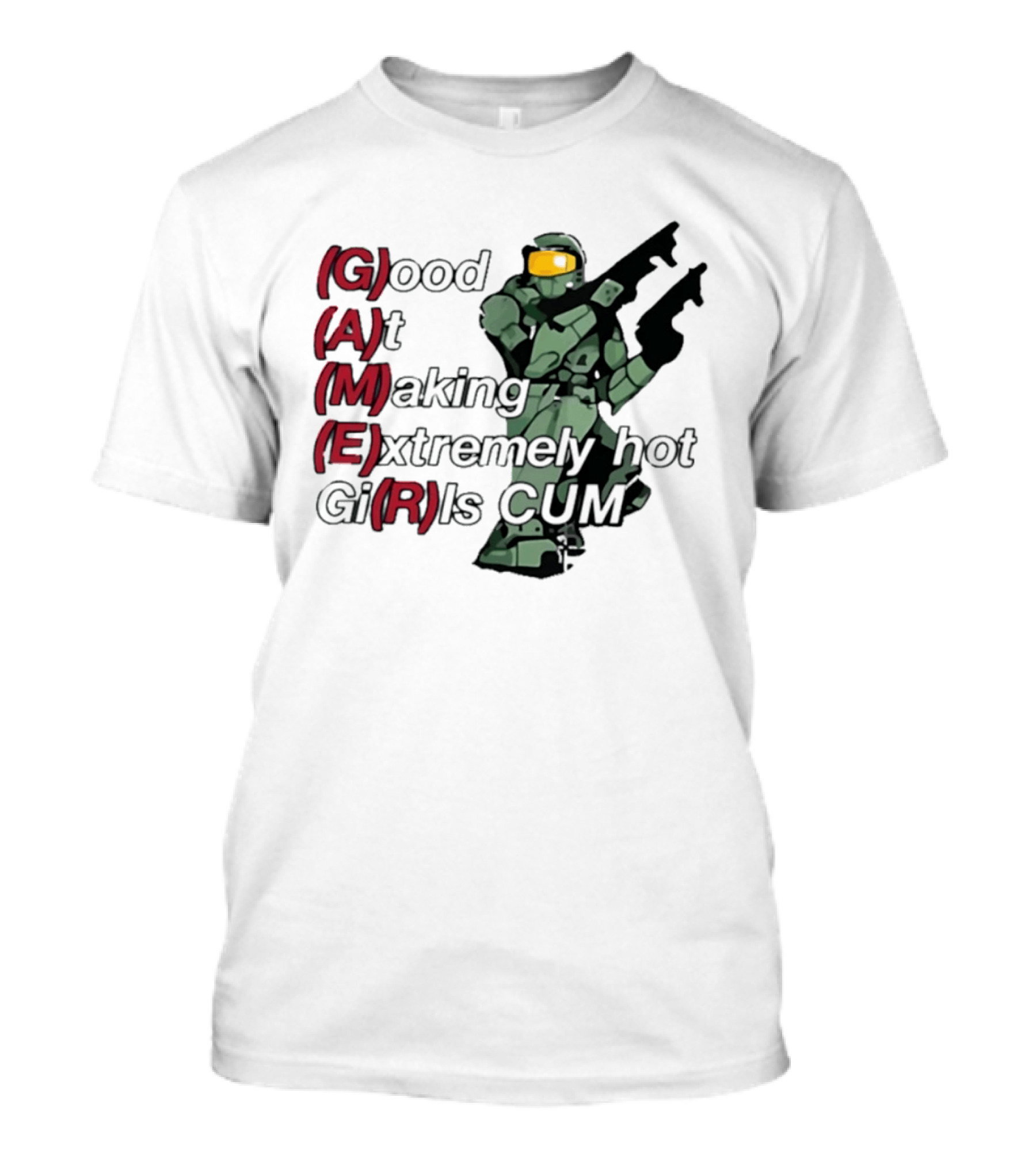 Good At Making Extremely Hot Girls Come Halo Gaming T-Shirt