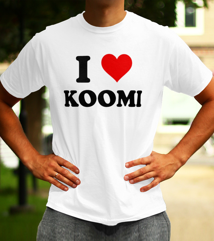 I Heart Koomi Bold Love T-Shirt