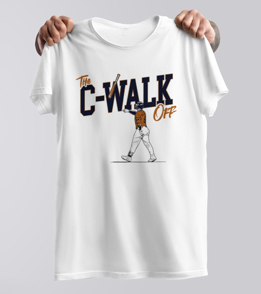 The C Walk Off Christian Walker Houston Astros 2026 MLB Baseball Fan T-Shirt