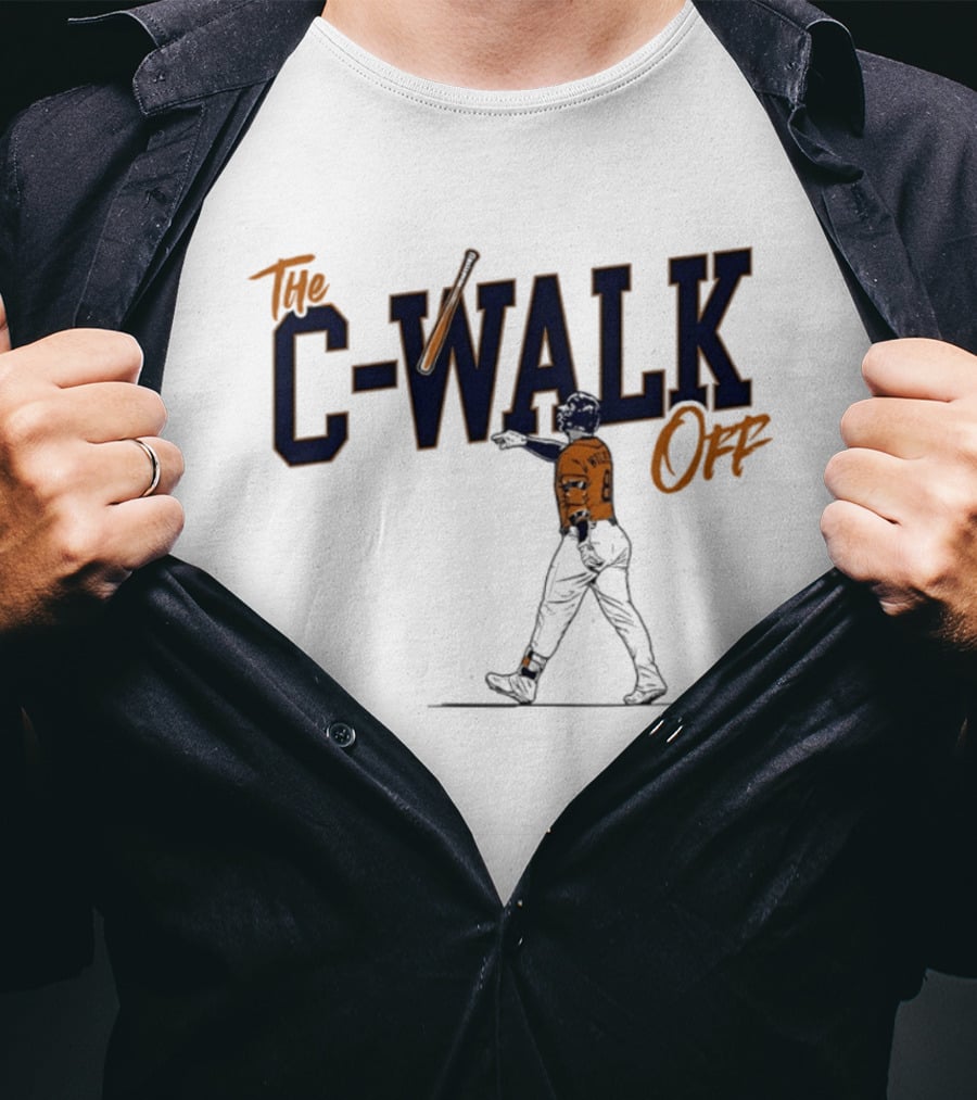 The C Walk Off Christian Walker Houston Astros 2026 MLB Baseball Fan T-Shirt