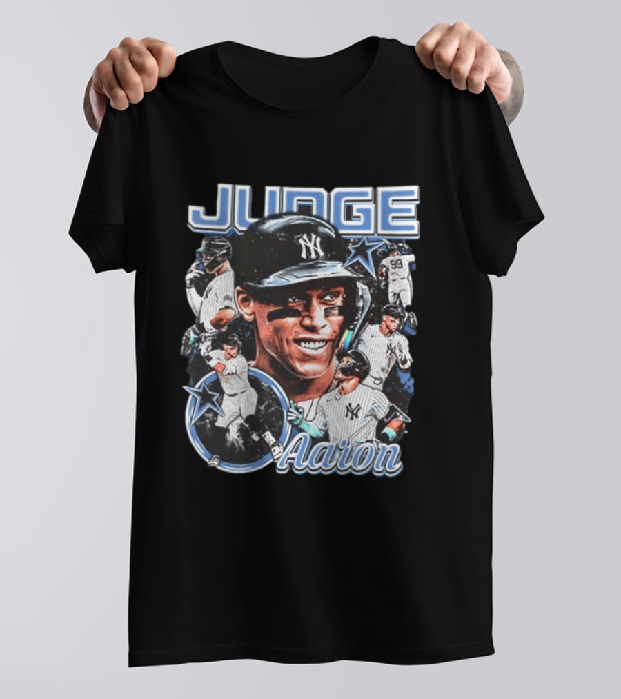 Aaron Judge New York Yankees Baseball Star Player Highlights 2026 T-Shirt