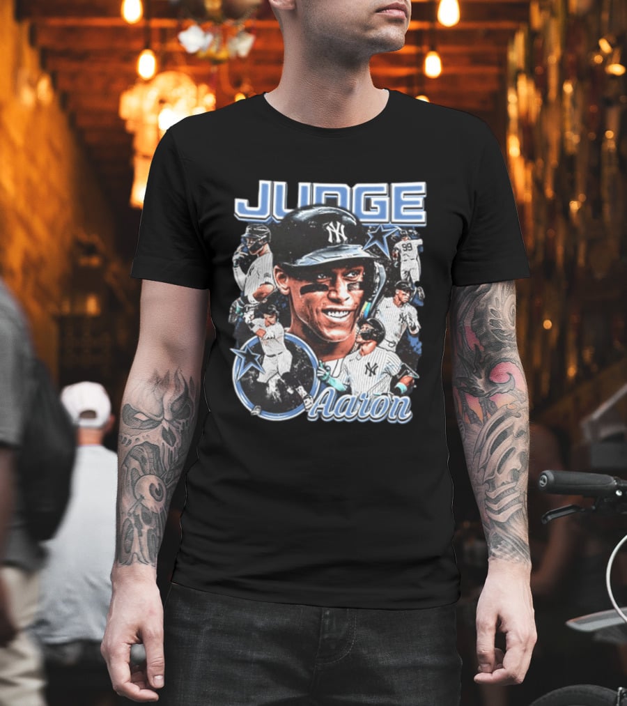 Aaron Judge New York Yankees Baseball Star Player Highlights 2026 T-Shirt