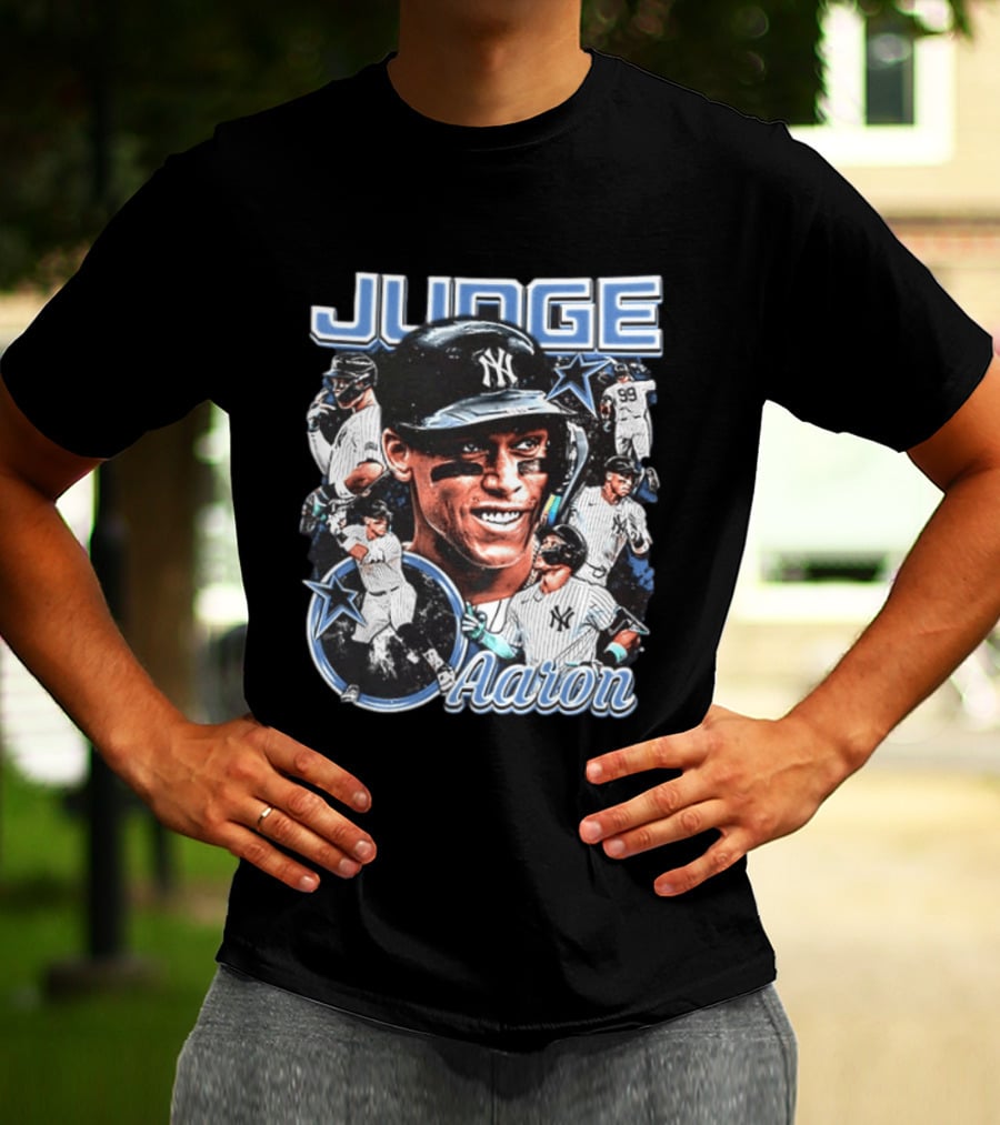 Aaron Judge New York Yankees Baseball Star Player Highlights 2026 T-Shirt