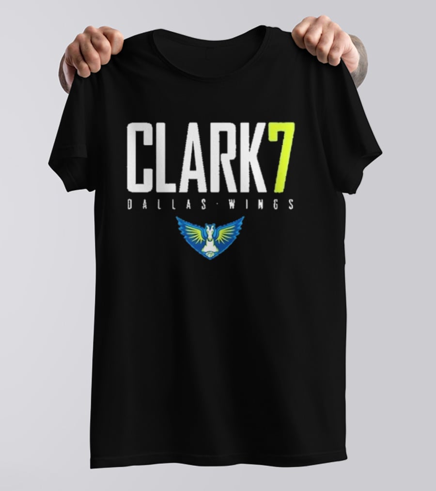 Caitlin Clark 7 Dallas Wings WNBA Basketball T-Shirt