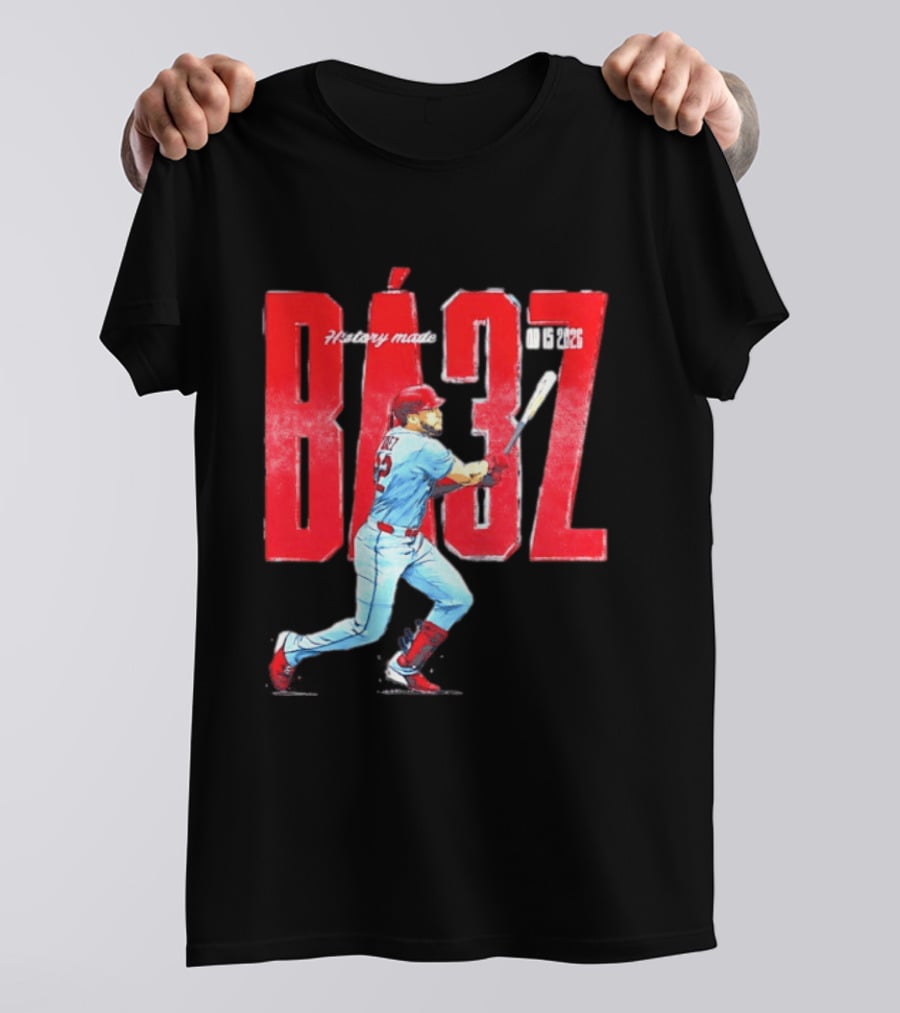 St. Louis Cardinals Joshua Baez History Made 2026 MLB Debut T-Shirt