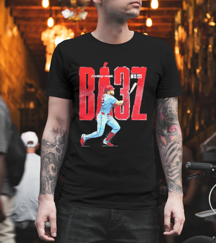 St. Louis Cardinals Joshua Baez History Made 2026 MLB Debut T-Shirt