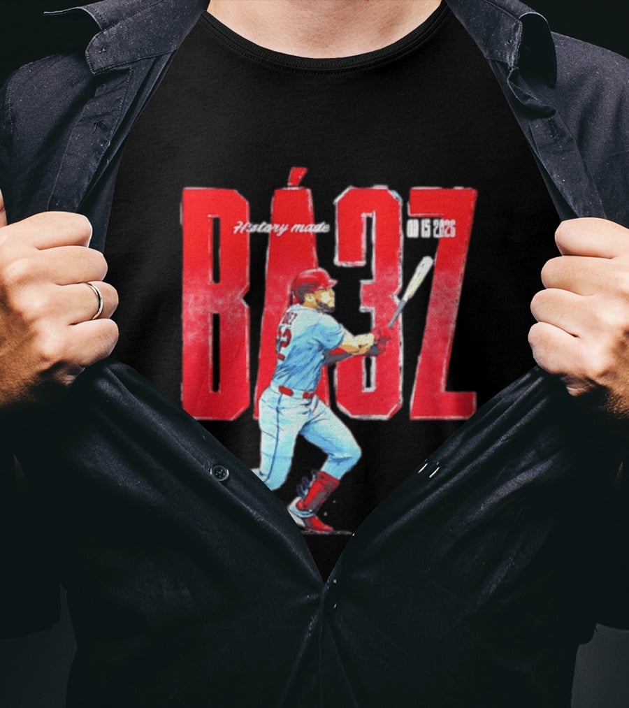 St. Louis Cardinals Joshua Baez History Made 2026 MLB Debut T-Shirt