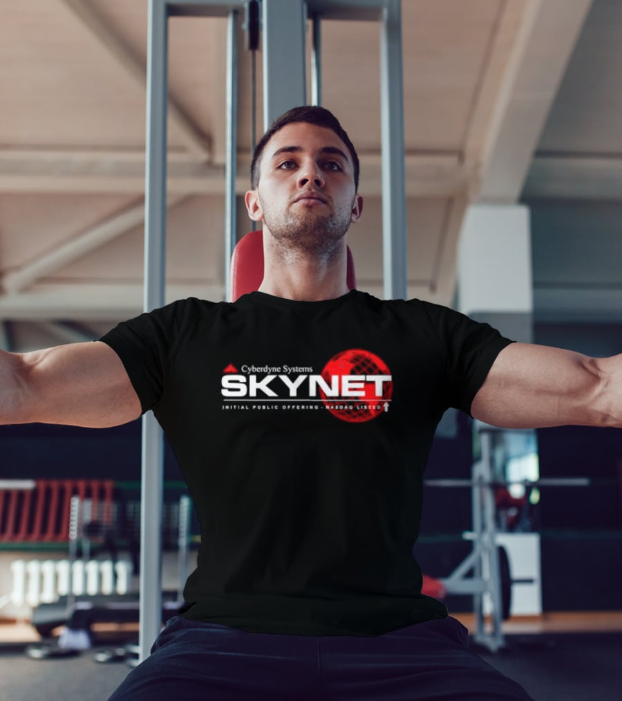 Cyberdyne Systems Skynet IPO Nasdaq Listed T-Shirt