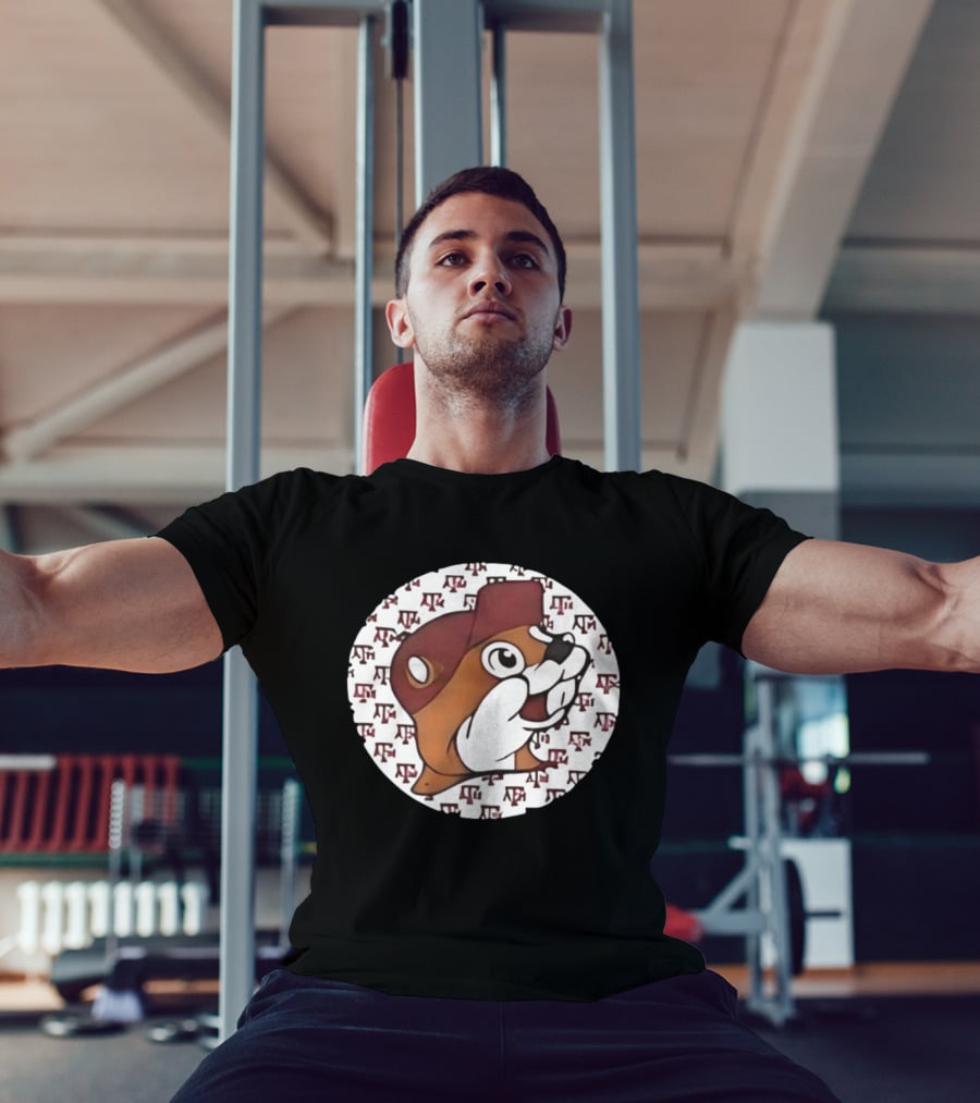 Texas A&M X Buc Ee's Unique TX Football Mashup Two Sided T-Shirt