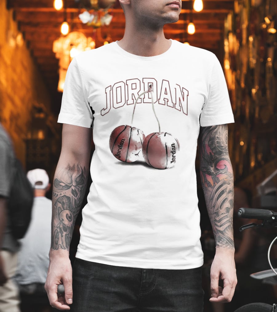 Jordan Cherry Basketball Established 1984 T-Shirt