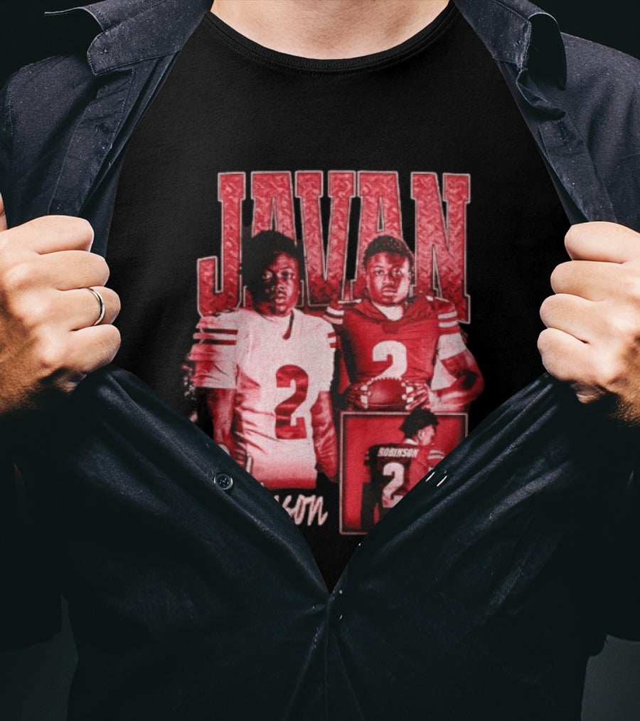 Javan Robinson Florida State Seminoles Football Number 2 T-Shirt