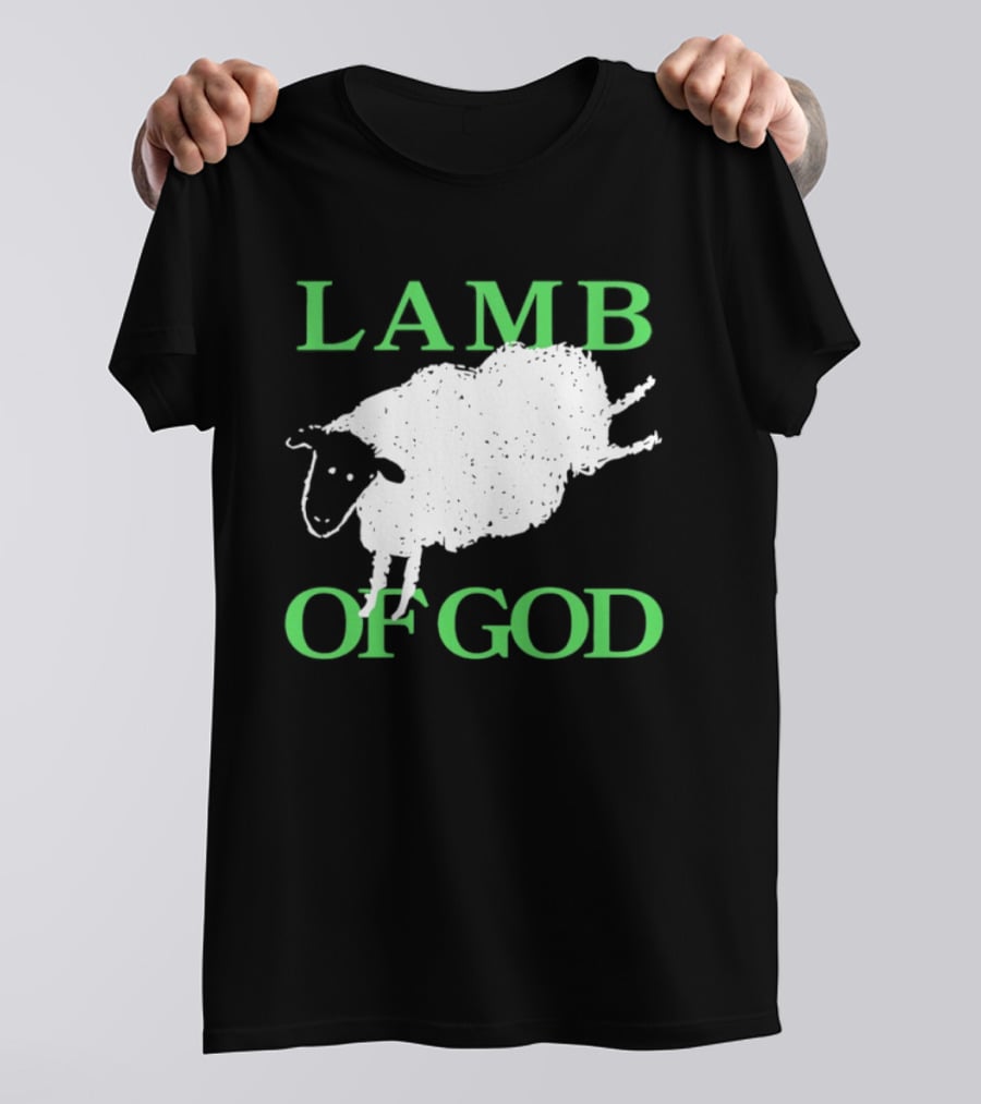 Lamb Of God Heavy Metal Band Metalcore Sheep Image T-Shirt