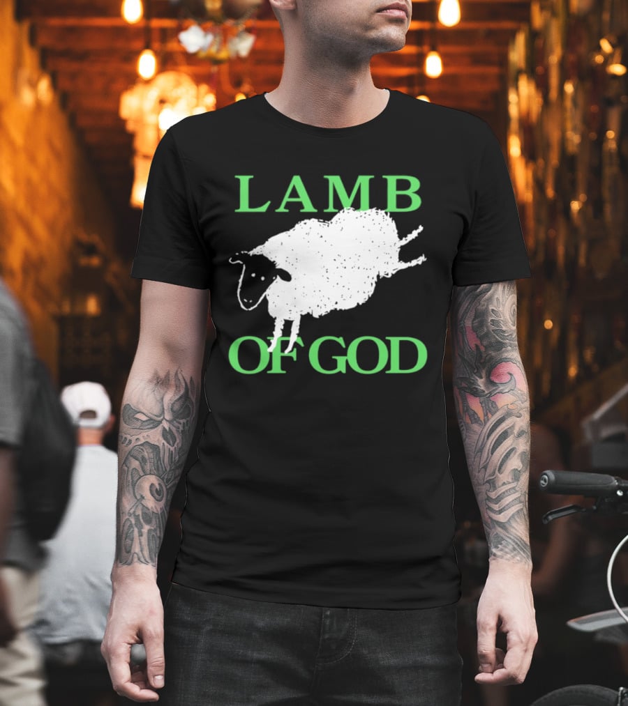 Lamb Of God Heavy Metal Band Metalcore Sheep Image T-Shirt