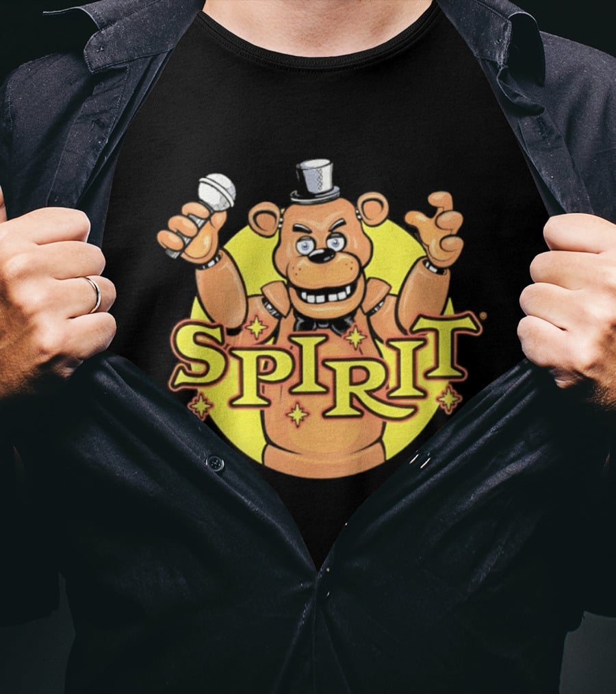 Five Nights At Freddy's Spirit Halloween Freddy Fazbear Animation T-Shirt