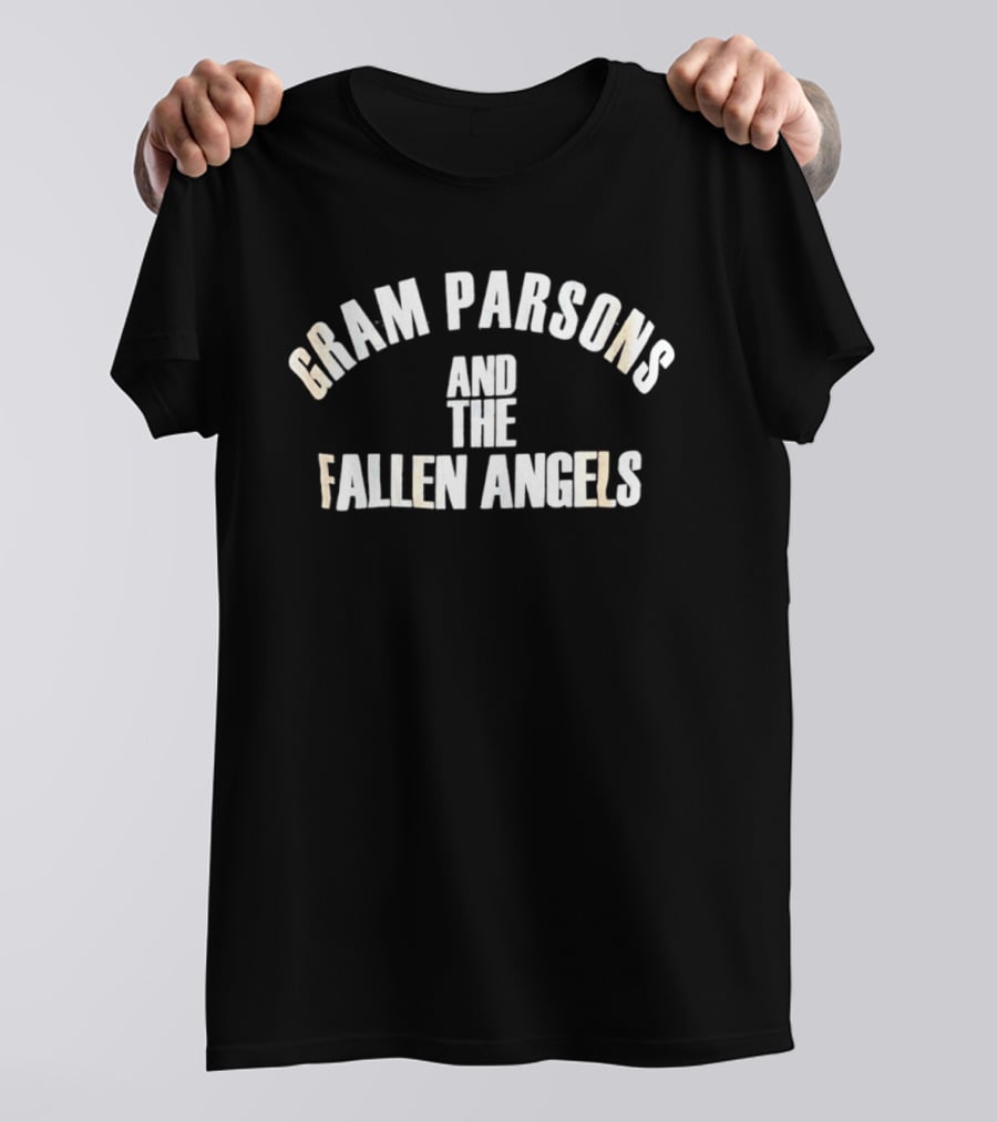 Gram Parsons And The Fallen Angels Country Rock Band T-Shirt
