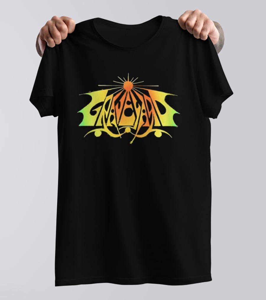 Graveyard Fever Vibrant Gothic Sunburst T-Shirt