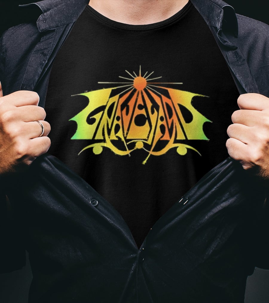 Graveyard Fever Vibrant Gothic Sunburst T-Shirt
