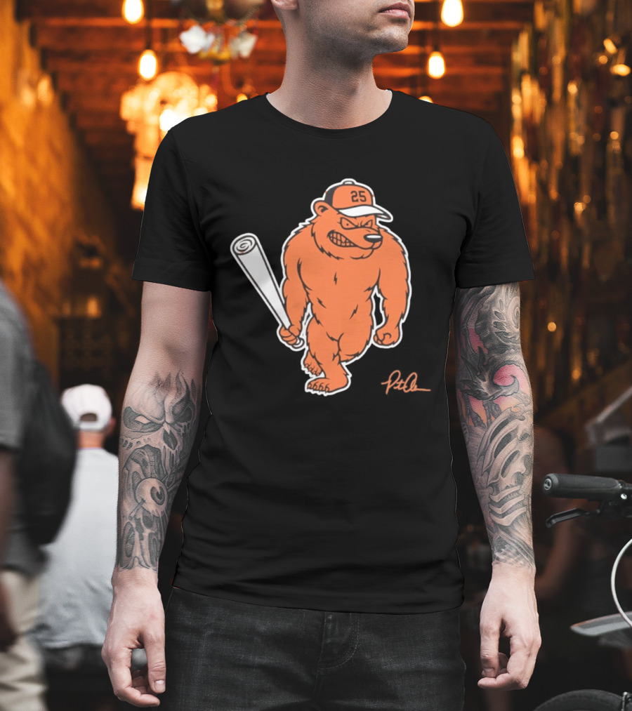 Polar Bear Pete 25 Baltimore Orioles MLB 2026 Season T-Shirt