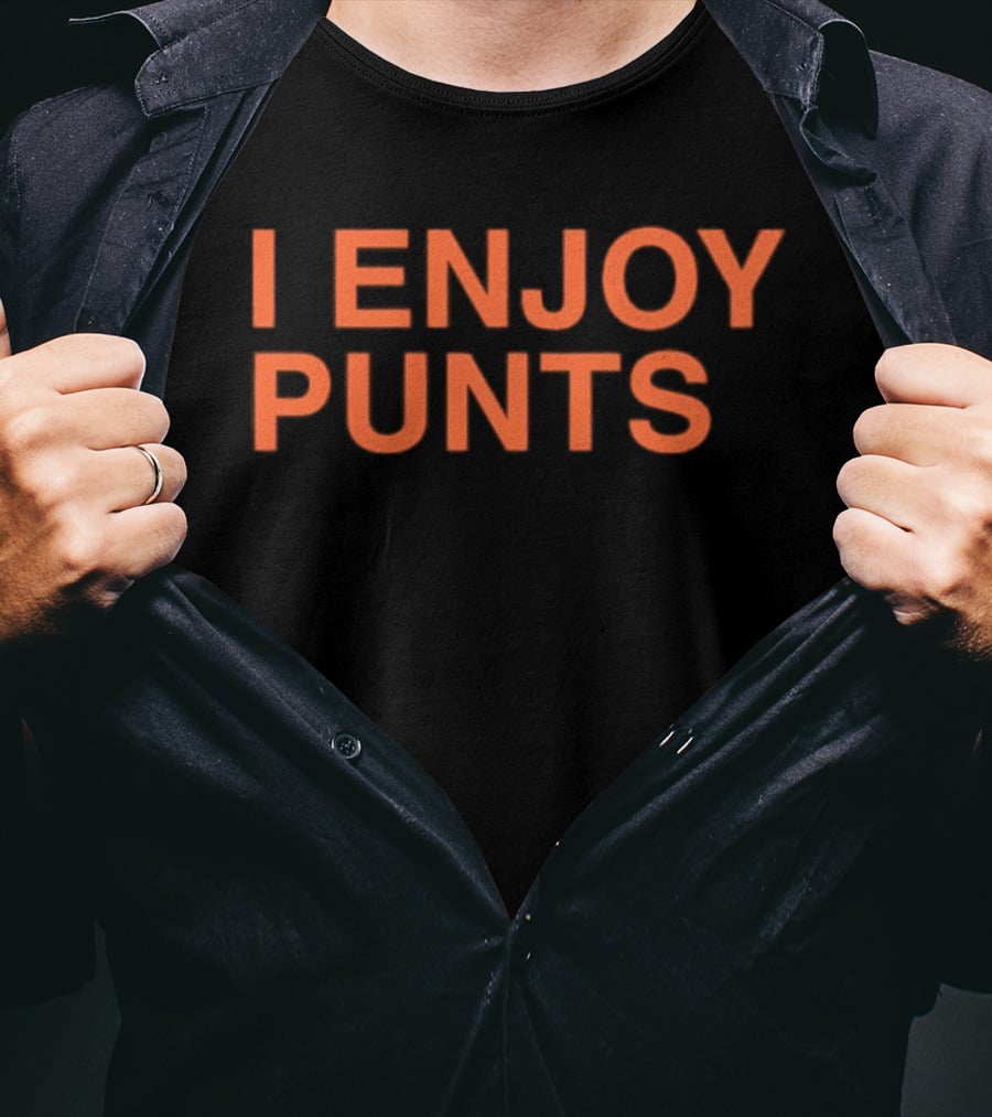 I Enjoy Punts Cincinnati Bengals Football T-Shirt