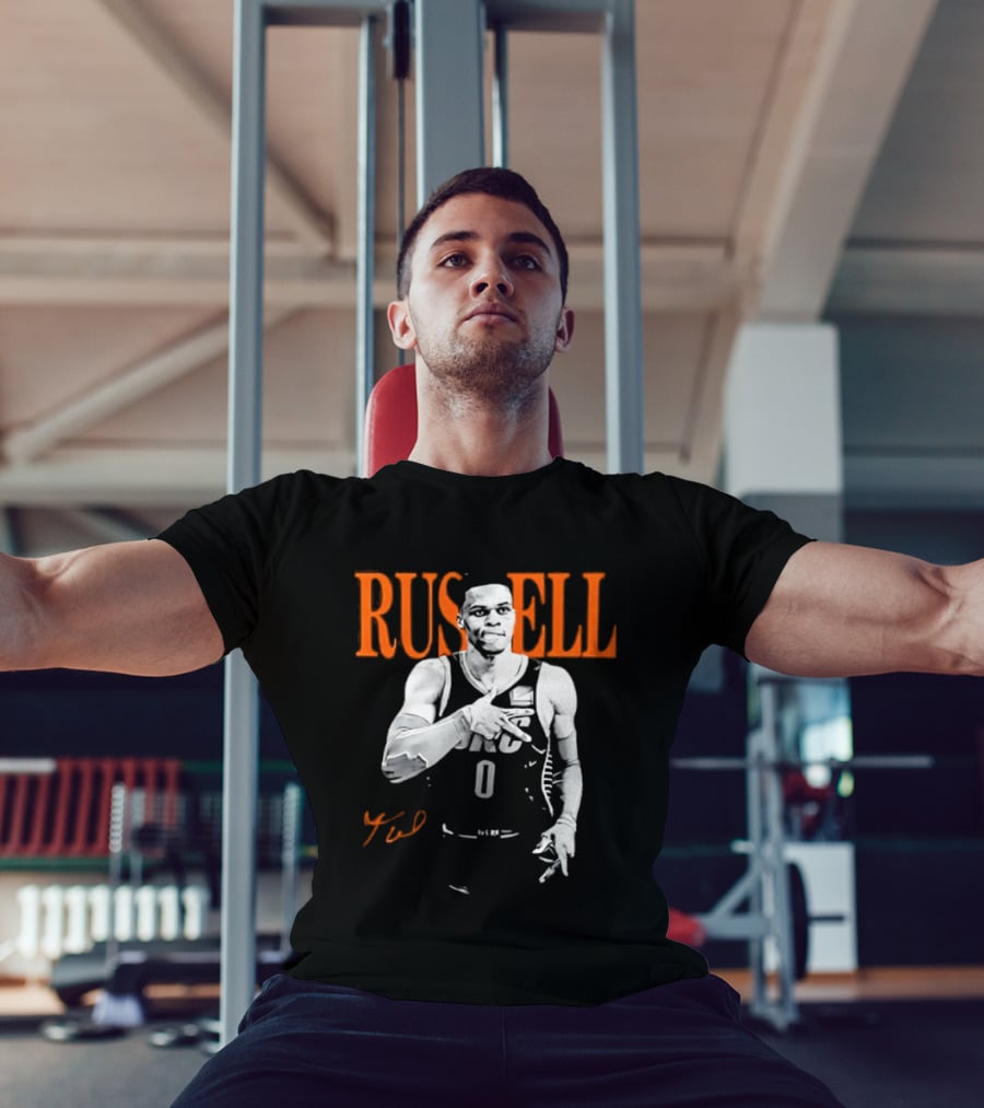 Russell Westbrook Oklahoma City Thunder 0 Basketball Fan T-Shirt