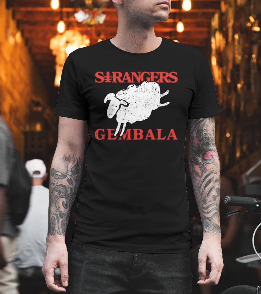 Strangers Gembala Sheep Art Teeshirt T-Shirt