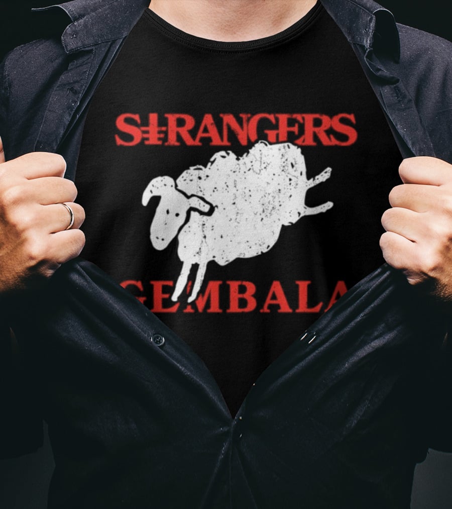 Strangers Gembala Sheep Art Teeshirt T-Shirt