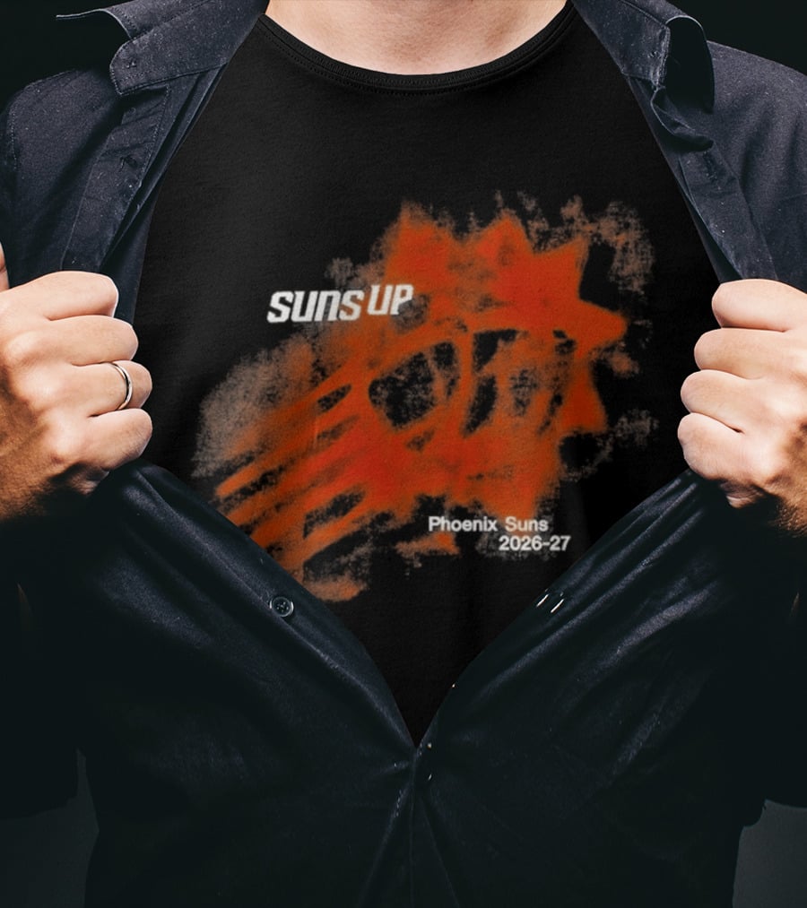 Suns Up Phoenix Suns Tip Off Team Spirit Basketball Fan Gear T-Shirt