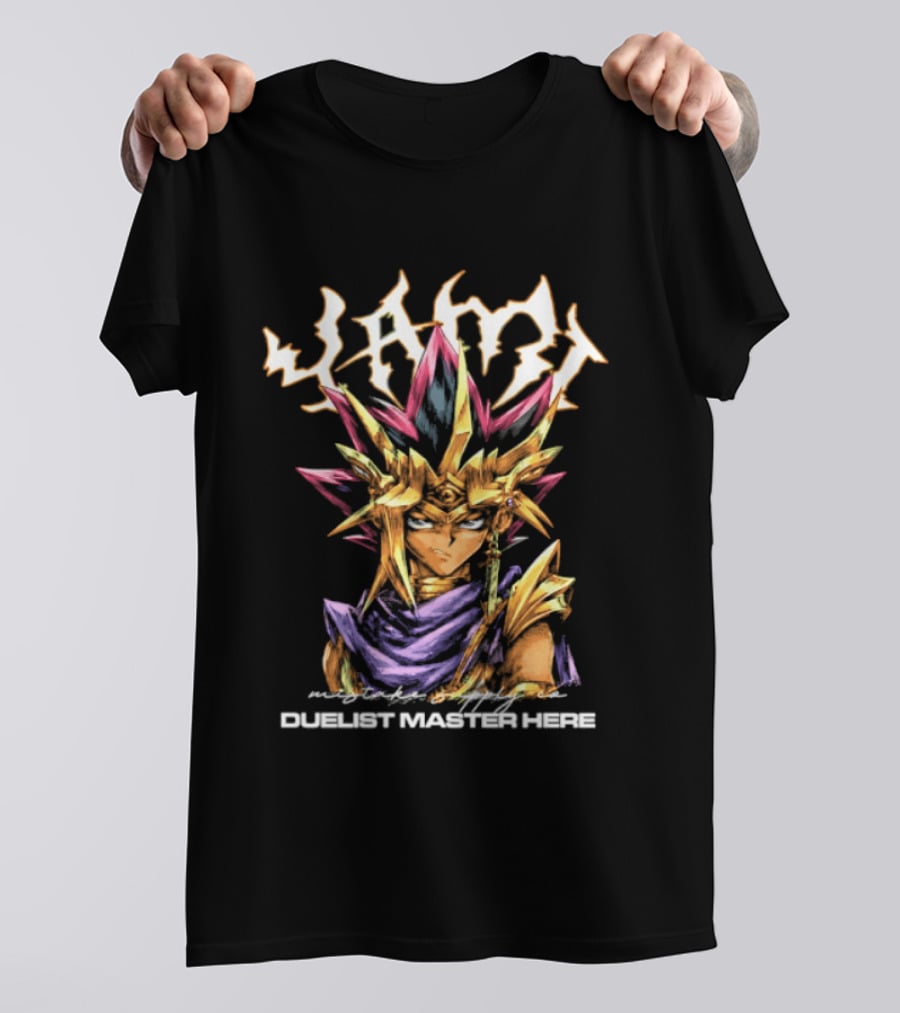 Yami Duelist Master Here Mistake Supply Co T-Shirt