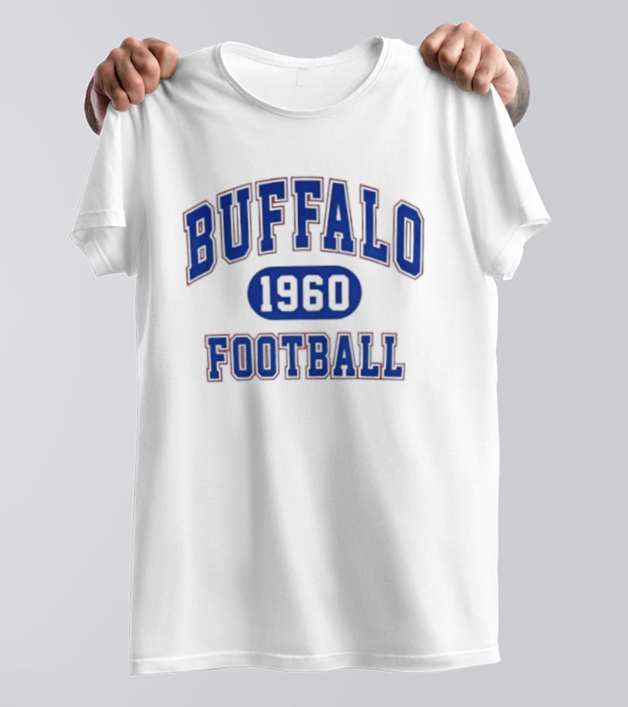 Buffalo 1960 Football Bills Classic Vintage Sports T-Shirt