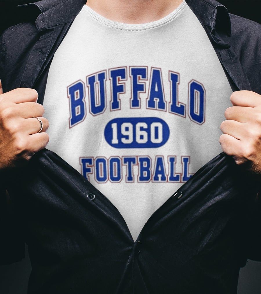 Buffalo 1960 Football Bills Classic Vintage Sports T-Shirt