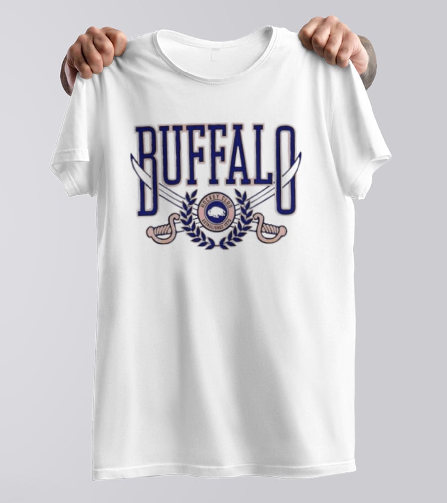 Buffalo Sabres Hockey Club Established 1970 NHL Retro Team T-Shirt
