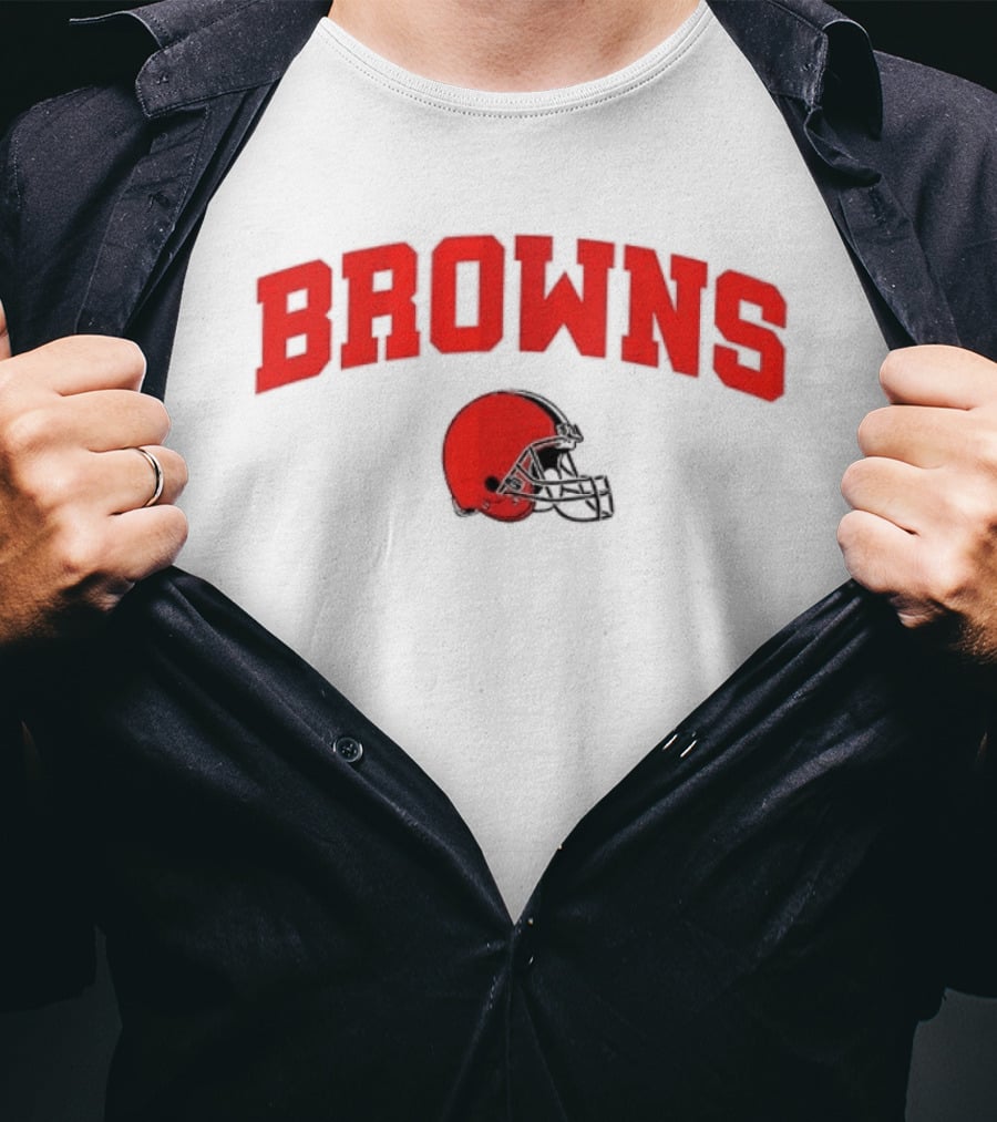 Cleveland Browns 2026 Season This Gardener Loves The Browns Helmet Football T-Shirt