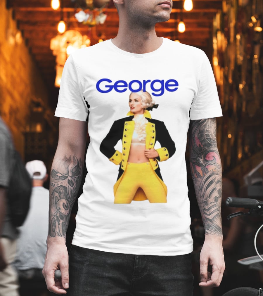 George Founding Fathers Historical Costume Colonial Attire T-Shirt