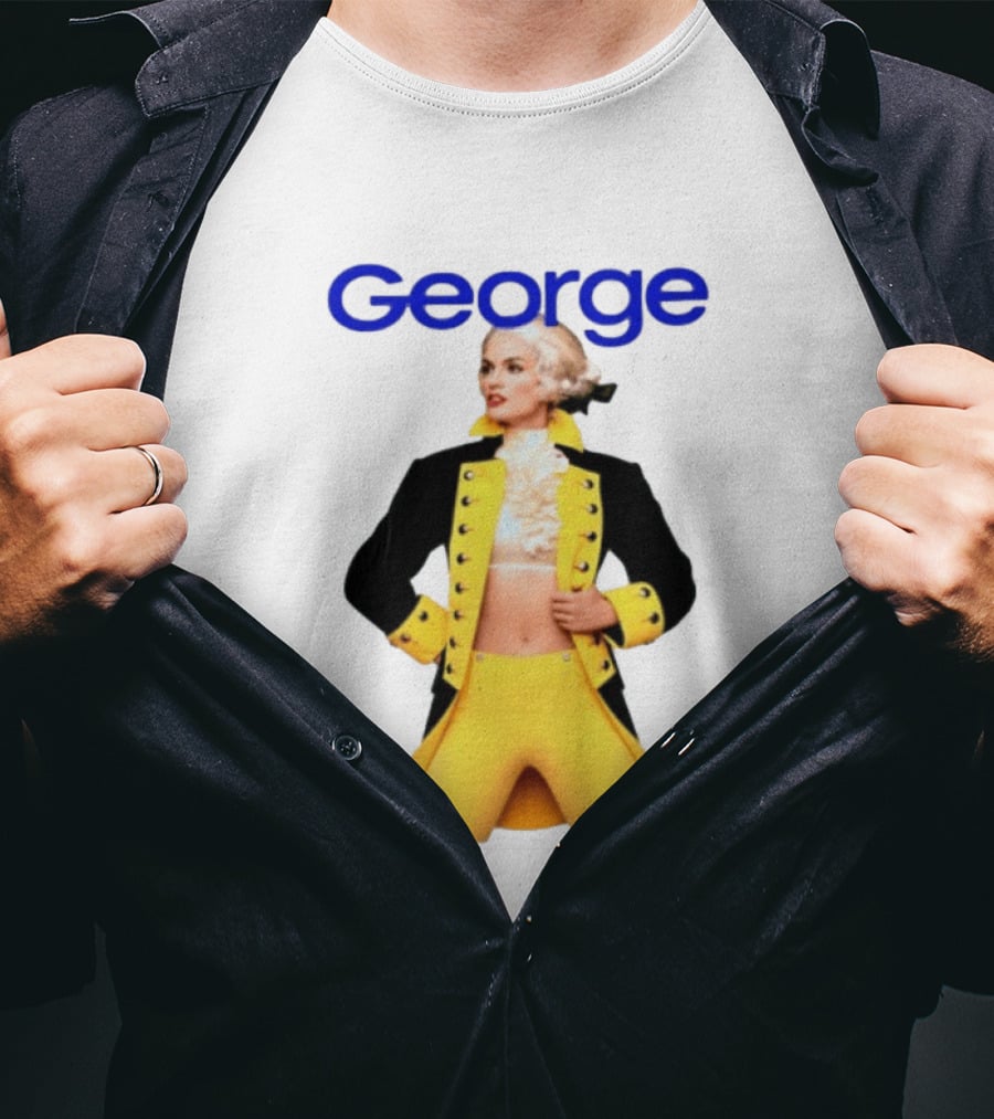 George Founding Fathers Historical Costume Colonial Attire T-Shirt