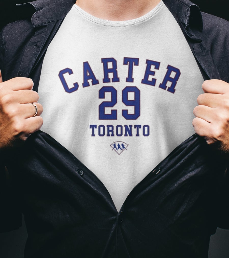Carter 29 Toronto Blue Jays Baseball Retro Style Classic Player T-Shirt