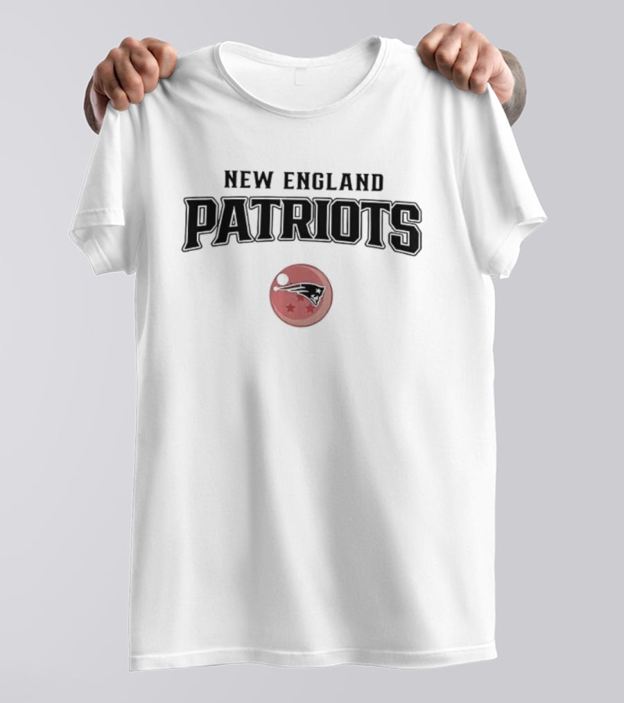 New England Patriots Goku Dragon Ball 2026 Season Mashup T-Shirt