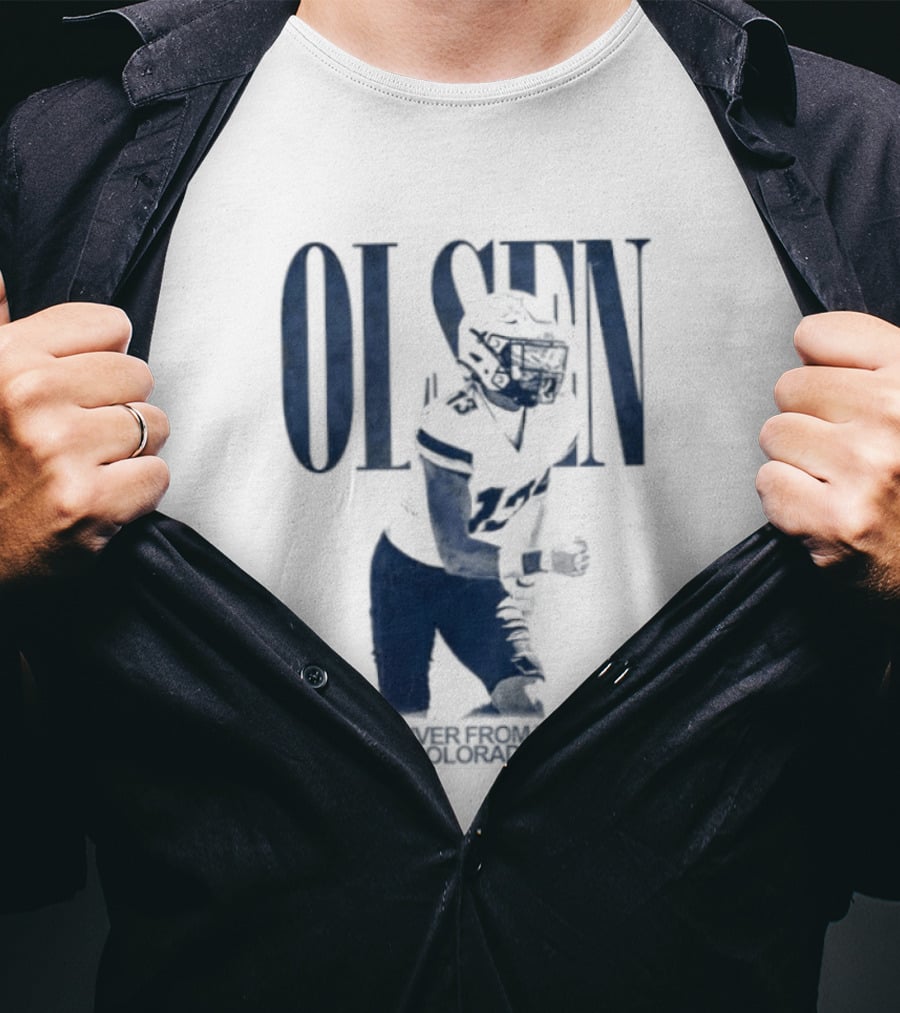 Olsen Wide Receiver Loveland Colorado Player Football T-Shirt