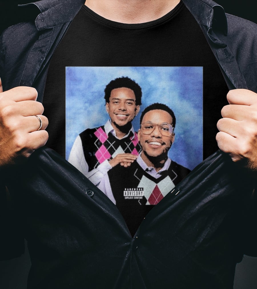 Anderson Paak Cordae Step Brothers Parody Album Cover T-Shirt