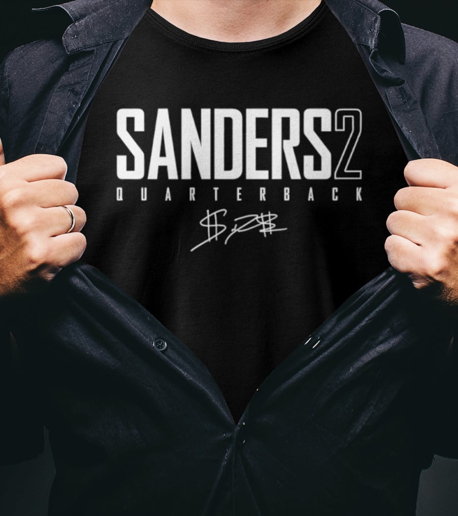 Sanders 2 Quarterback Signature T-Shirt