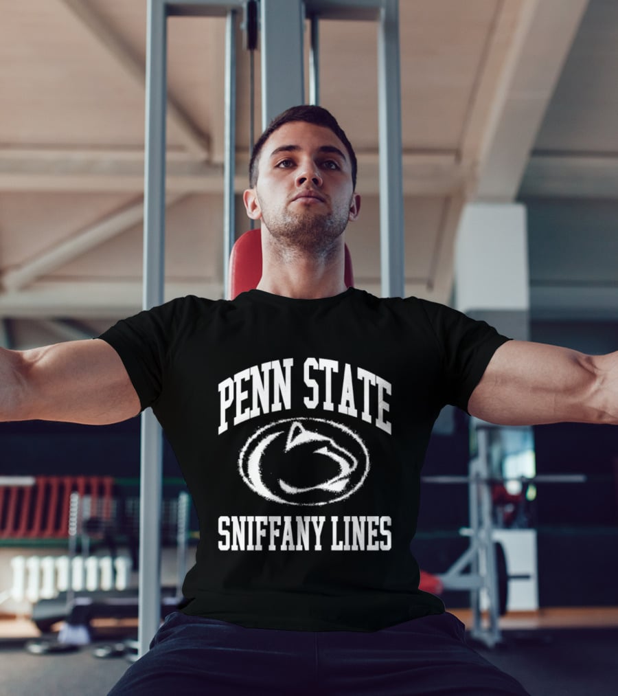 Penn State Sniffany Lines Nittany Lions Football T-Shirt